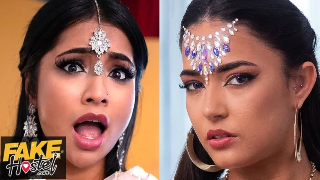 Fake Hostel – Horny Genies released and desperate for cock! Amazing threesome with Yasmina Kahn and Nuria Millan